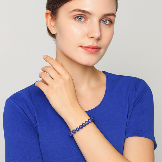 Bracelet Anti Stress - Lapis Lazuli