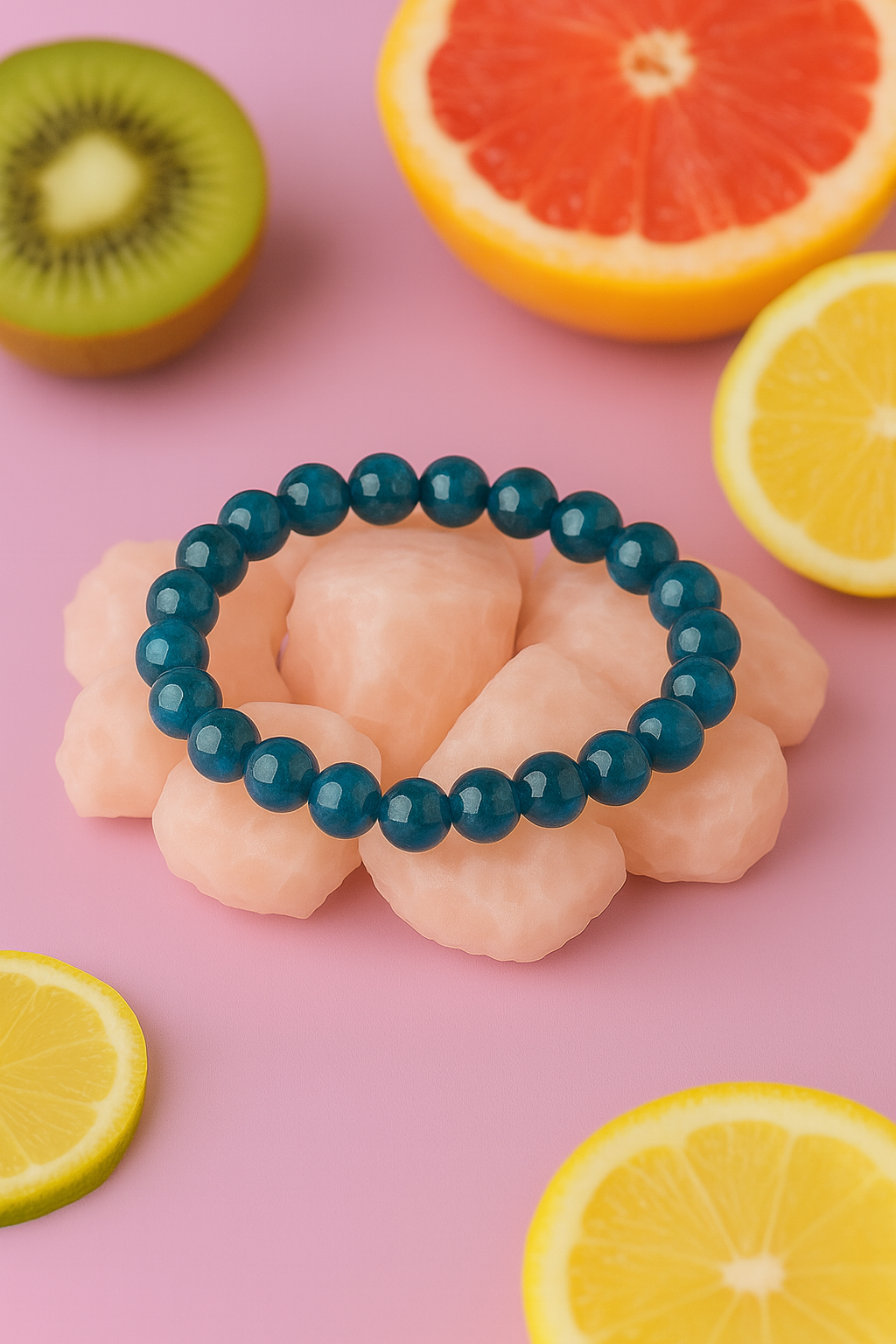 Bracelet Apatite Bleue - Perte de poids