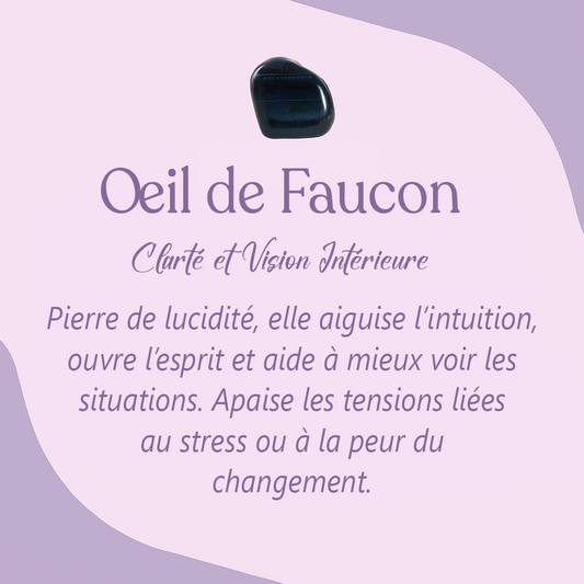 Bracelet Oeil de Faucon - Calme et Concentration