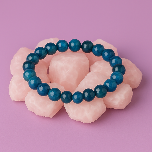 Bracelet Apatite Bleue - Perte de poids