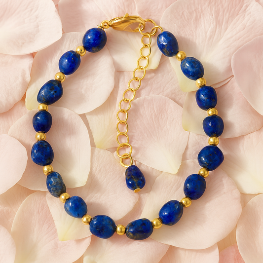Bracelet Élégance - Lapis Lazuli
