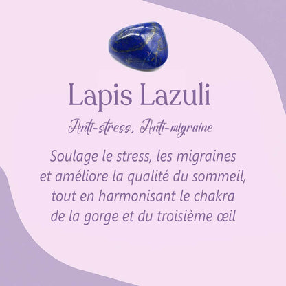 Bracelet Anti Stress - Lapis Lazuli