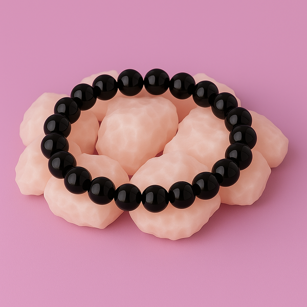 Bracelet Onyx - Force et Stabilité
