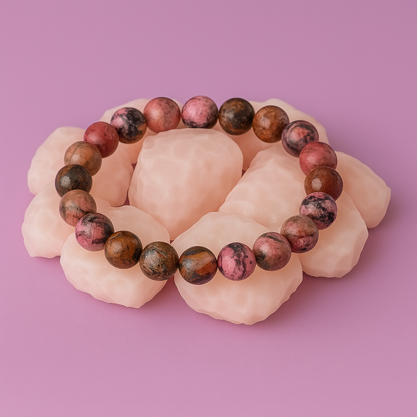 Bracelet Rhodonite - Amour et Bienveillance